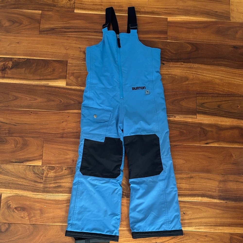 Burton Vibrant Blue and Black Snow Bib